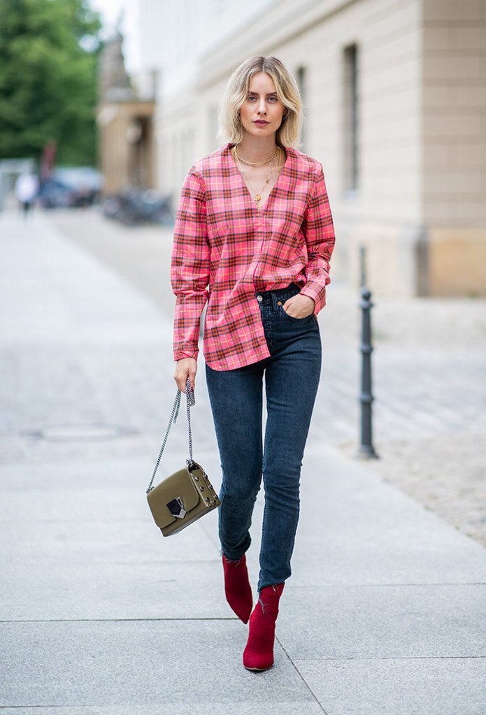 Клетчатая рубашка Zara outfit