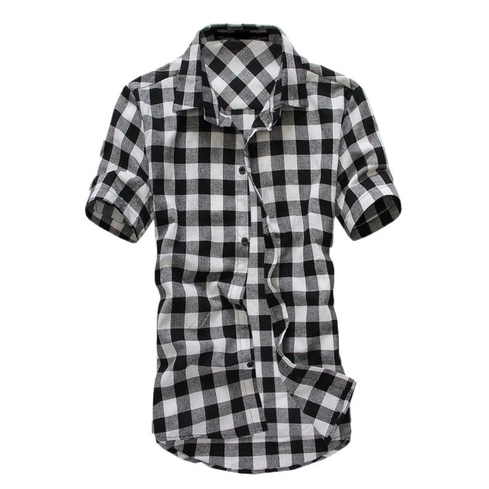 Клетчатая рубашка button down