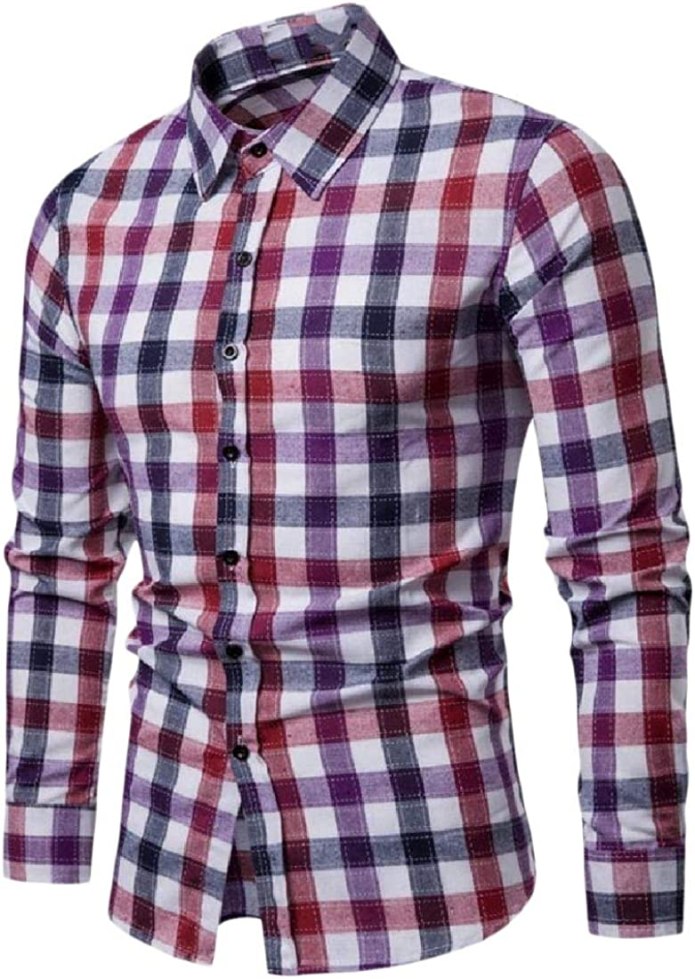 Piccasi Slim Fit рубашка клетка Gold
