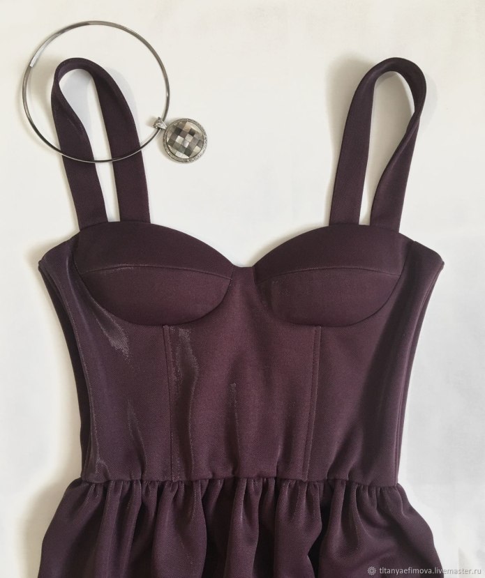 Платье бюстье ss21