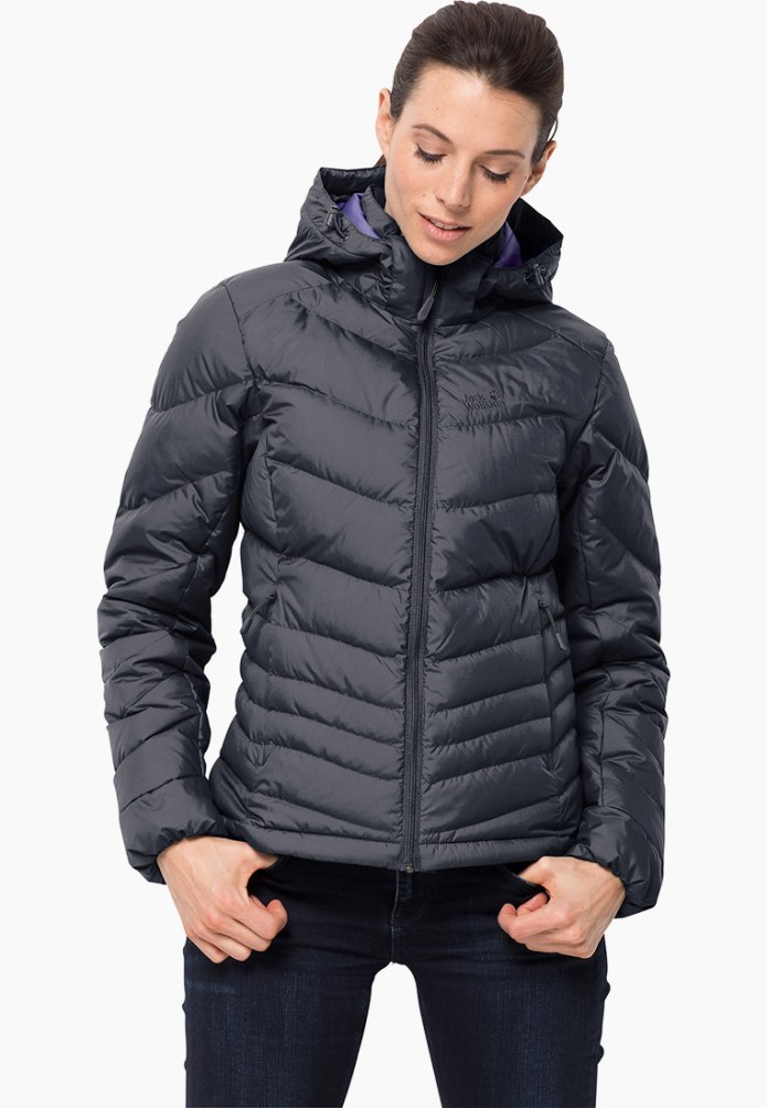Jack Wolfskin черная куртка