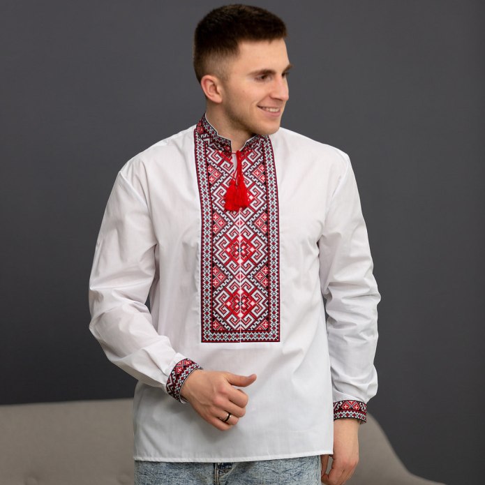 Зеленский рубаха вышиванка