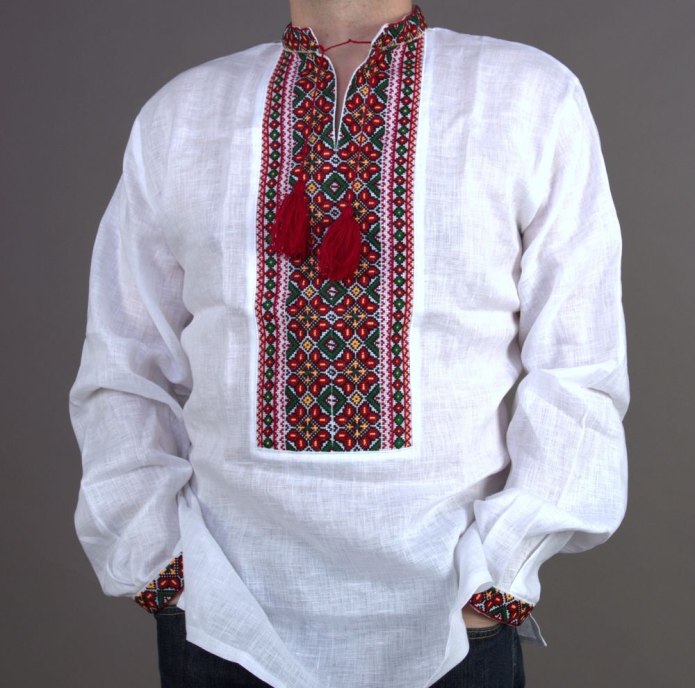 Мужская украинская рубаха