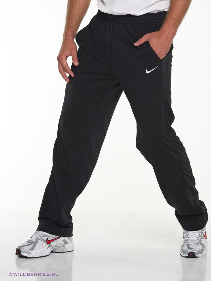 Штаны Nike мужские темносинии