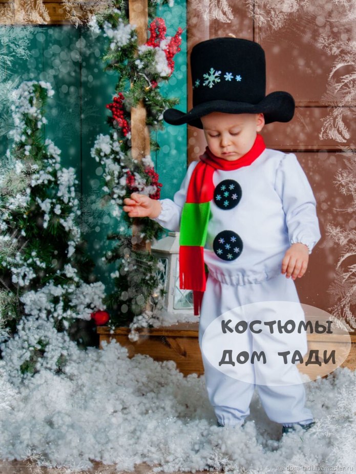Необычные новогодние костюмы для малышей