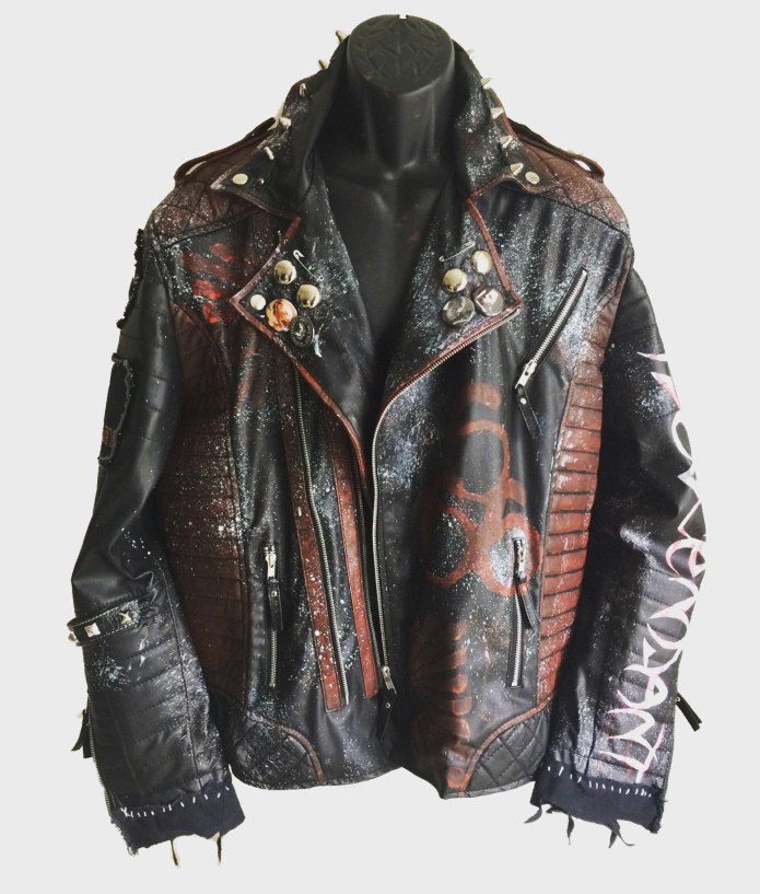 Philipp plein Leather Jacket Mens