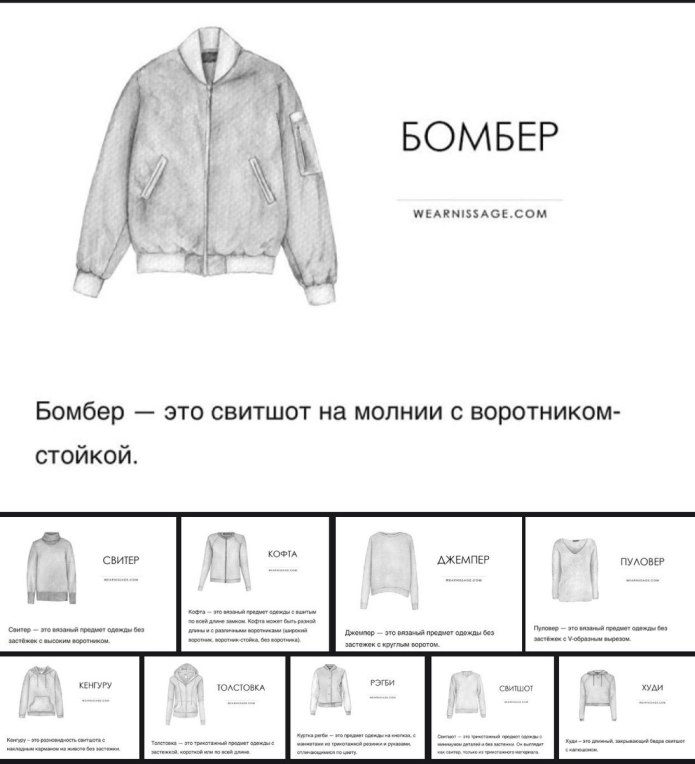 Толстовка худи свитшот отличия