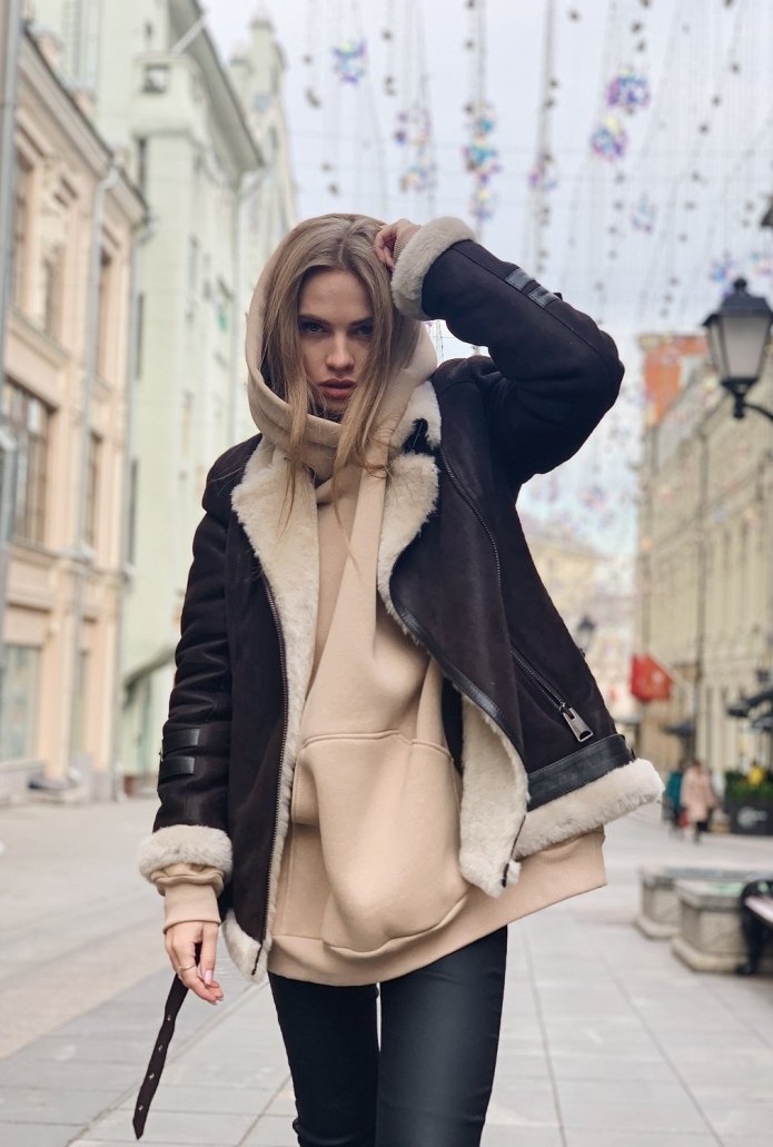 Дублёнка Fashion Street 2020