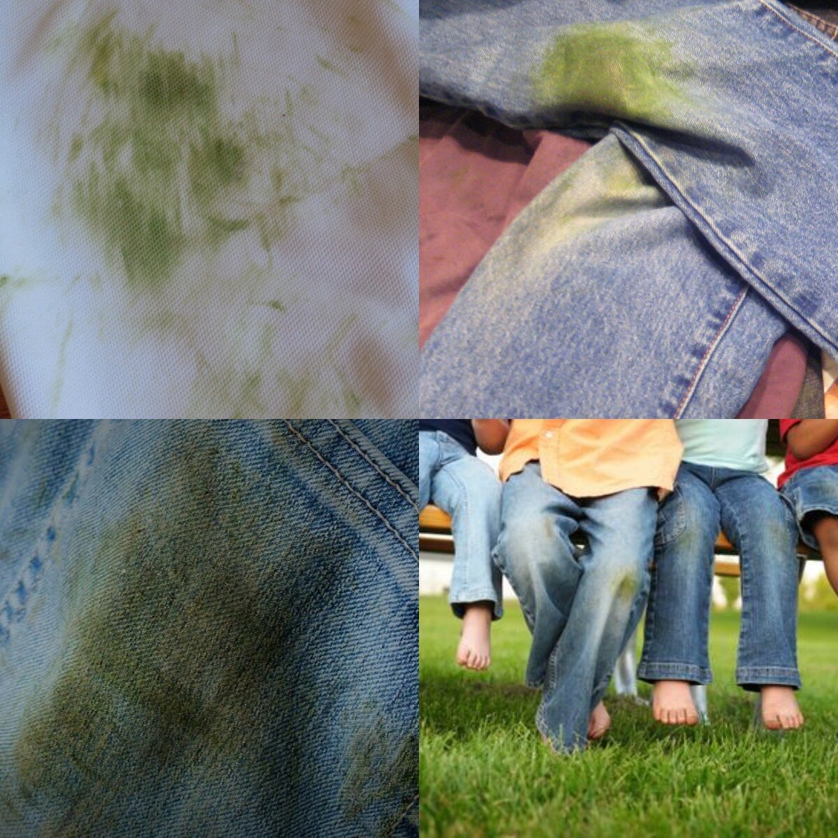 Пятна от травы. Пятна от травы на джинсах. Пятна от травы на одежде. Джинсы в траве испачканные.
