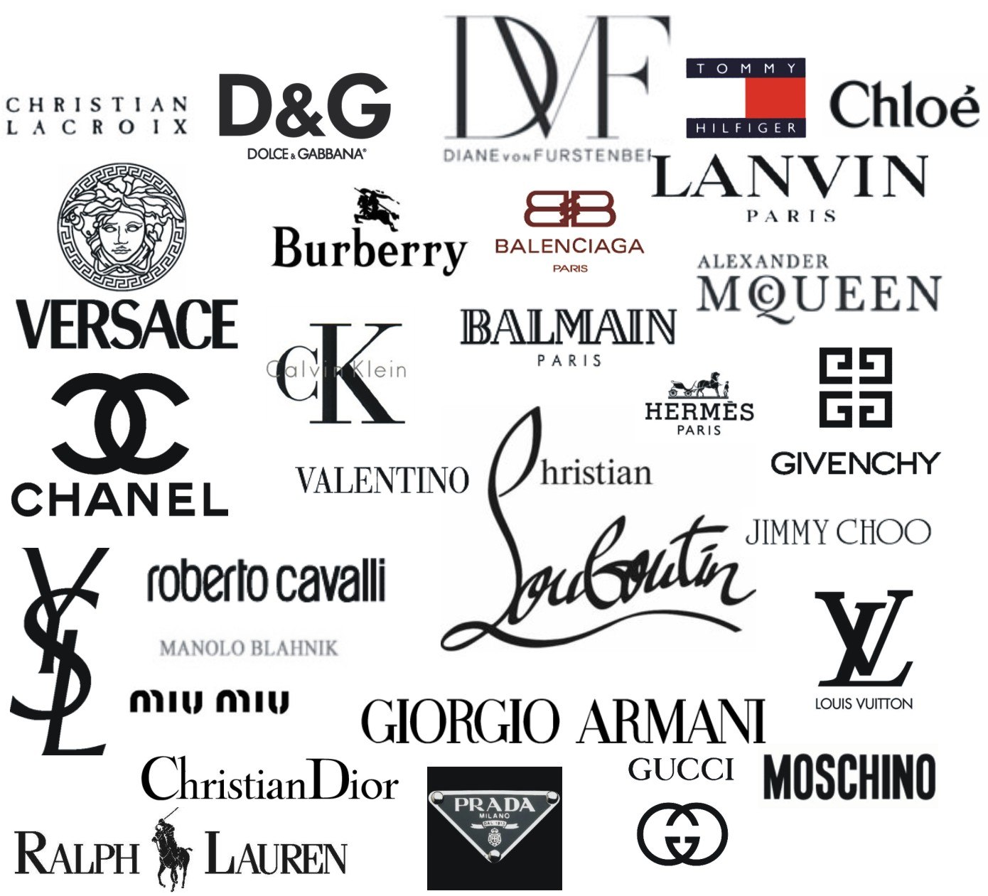 Символы известных брендов