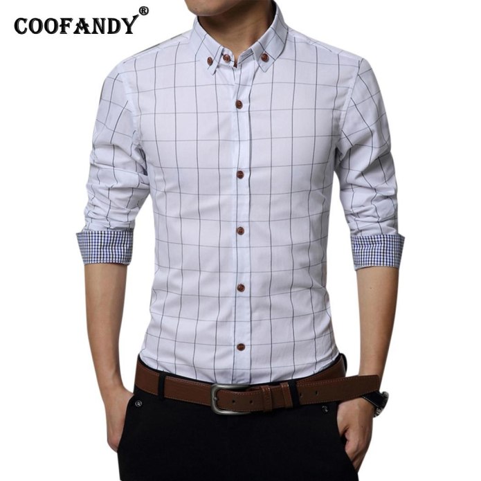Slim Fit рубашки мужские