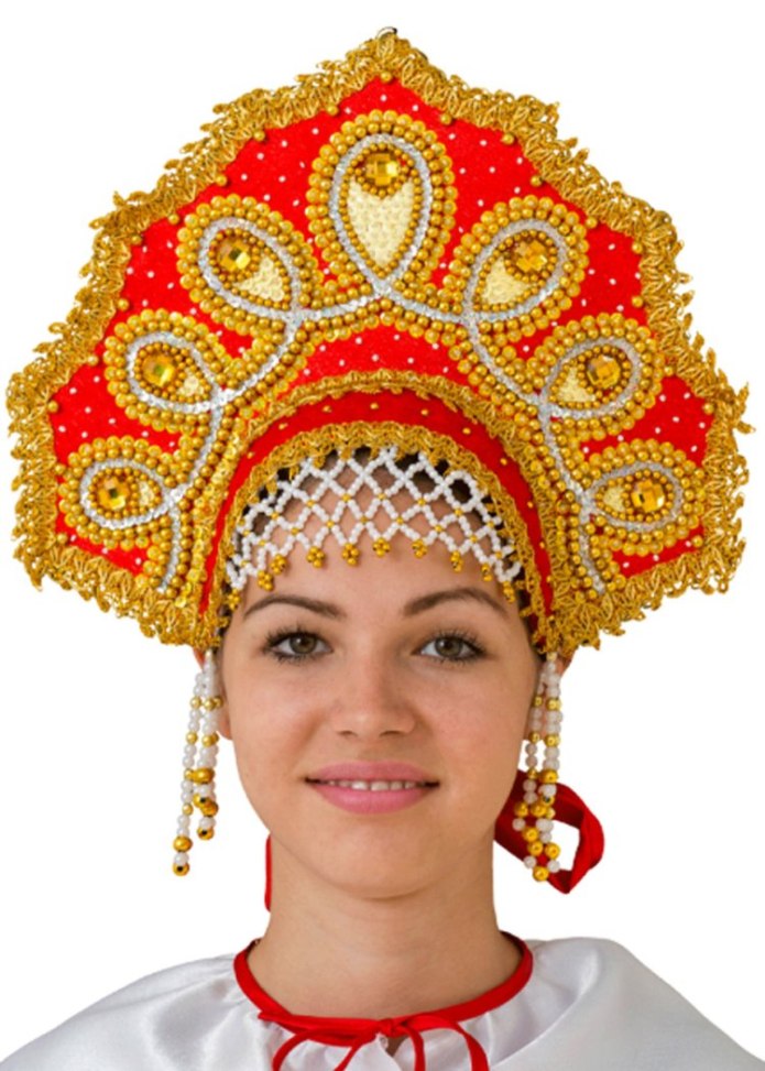 Кокошник русский народный