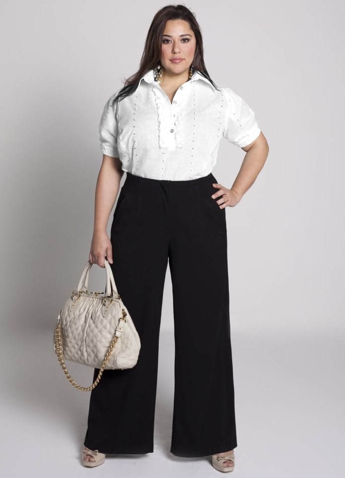 Брюки для полных