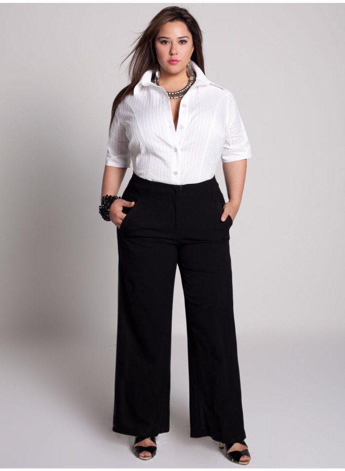 Брюки женские для полных