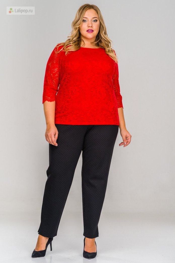 Брюки палаццо на фигуре груша