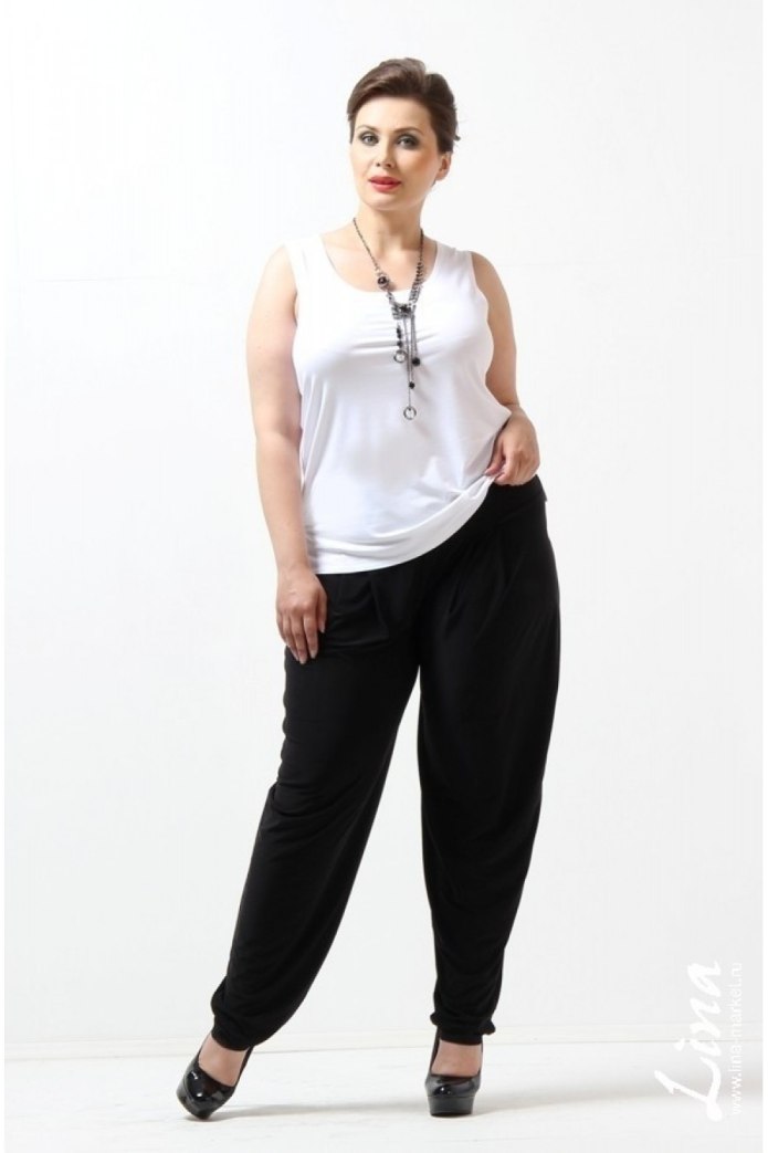 Брюки для полных женщин