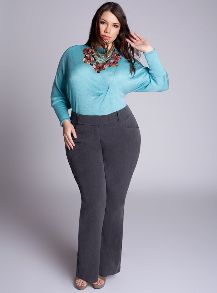 Брюки женские для полных