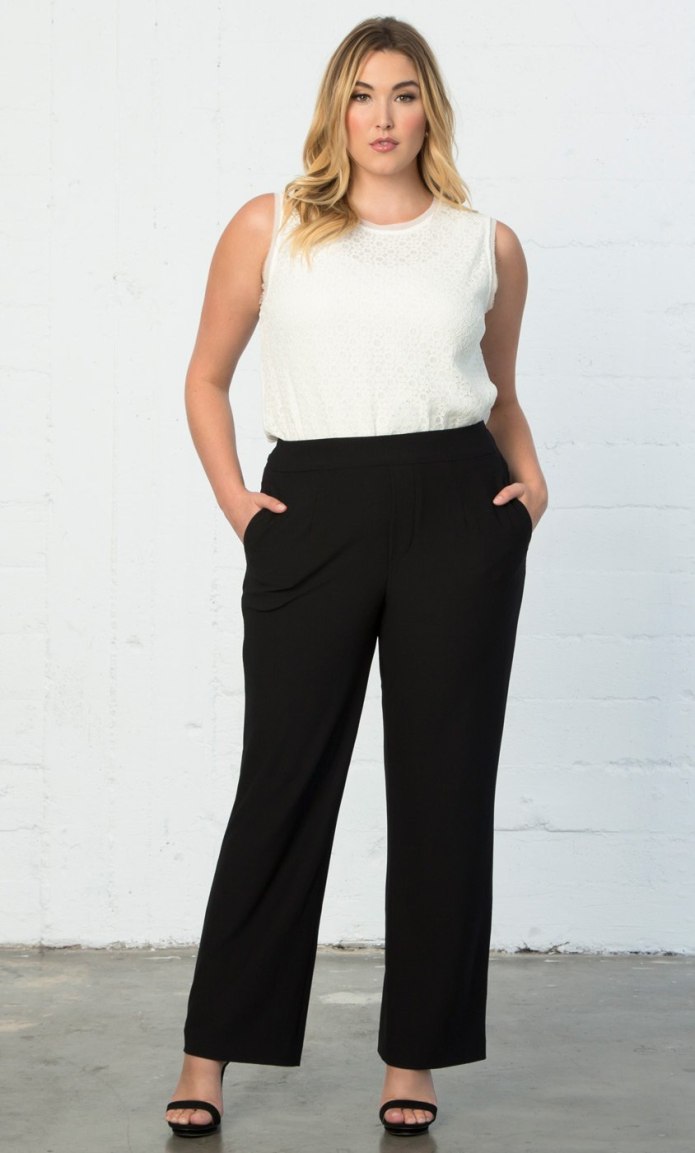 Брюки для полных женщин