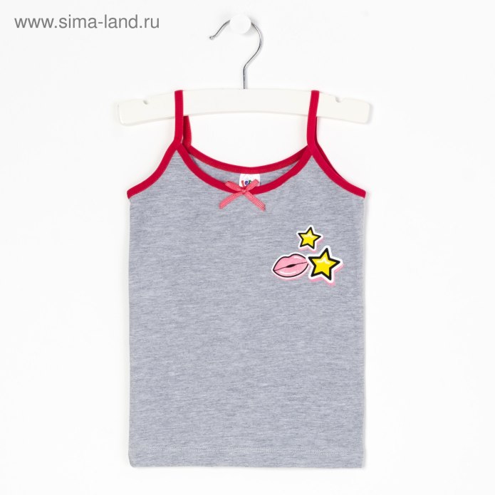 Майки из кулирки детские комбинированные фото