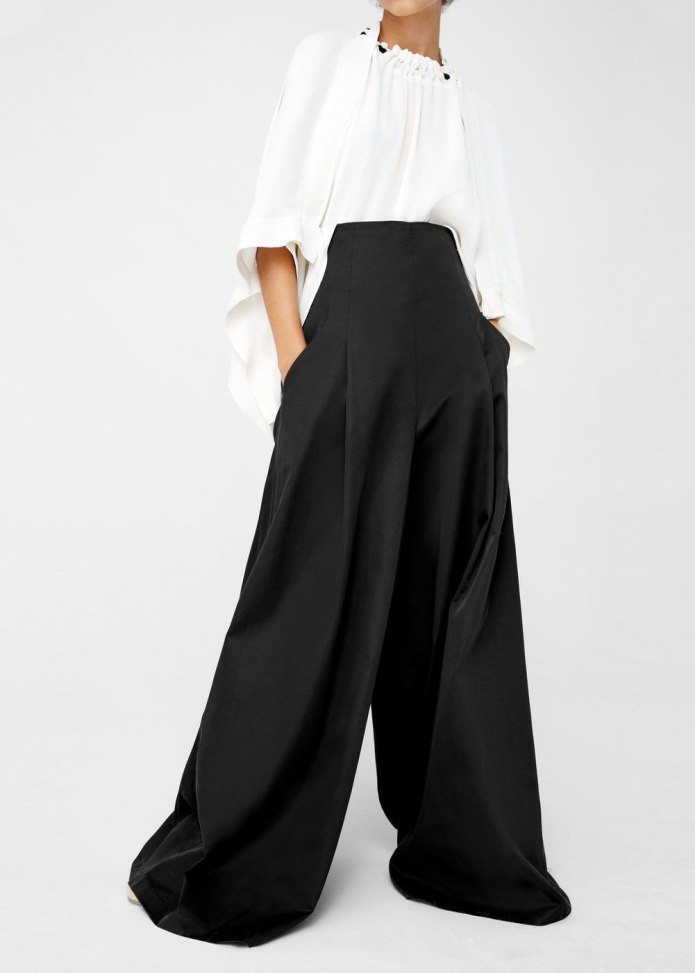 Брюки палаццо outfit
