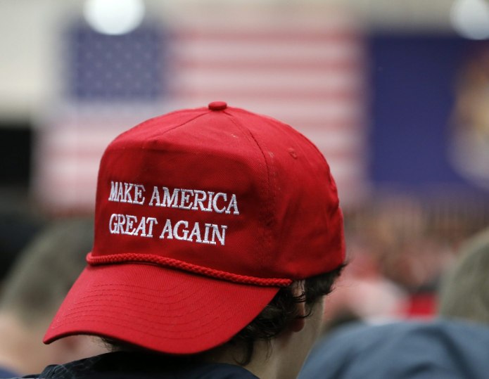 Trump great again кепка