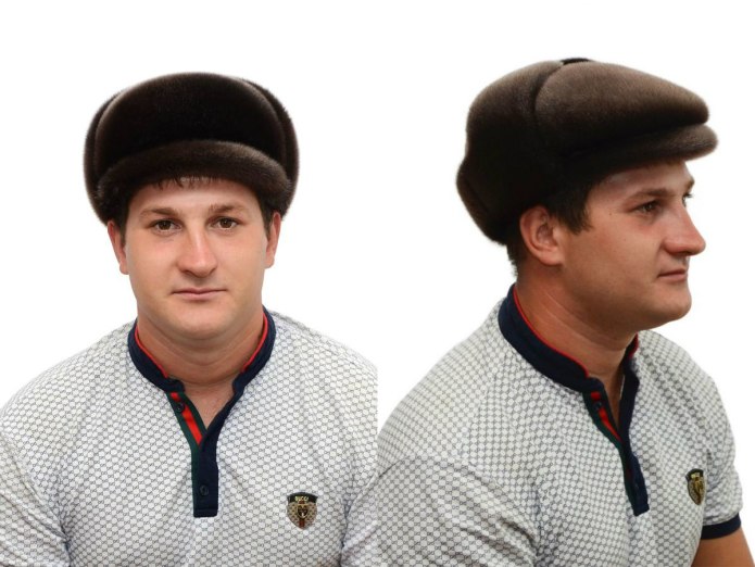 Меховая кепка каравай гопник
