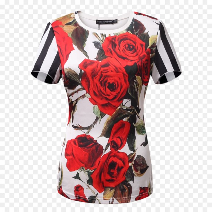 Dolce Gabbana Rose t Shirt