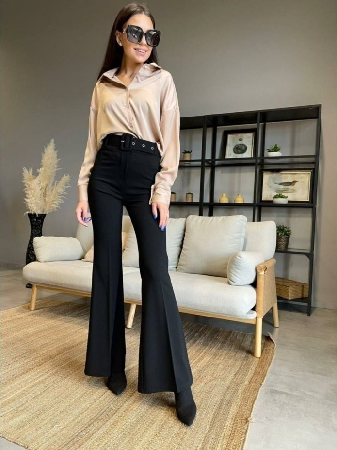 Брюки Alberta Ferretti черный