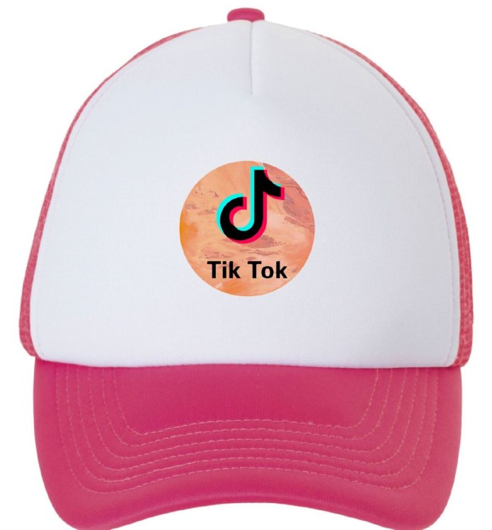 Бейсболка тик ток