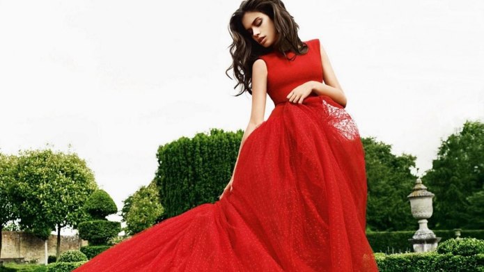 Pronovias вечерние платья красные