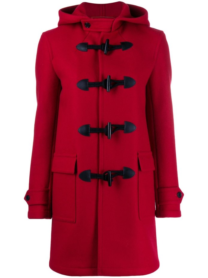 Burberry Duffle Coat women Red