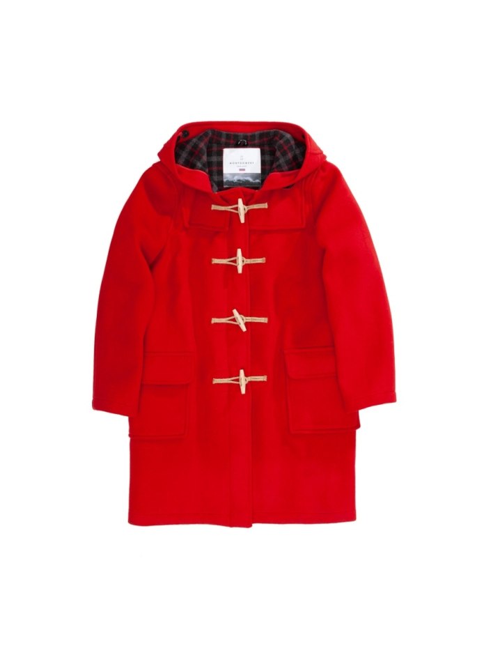 Original Montgomery London Duffle Coat Red