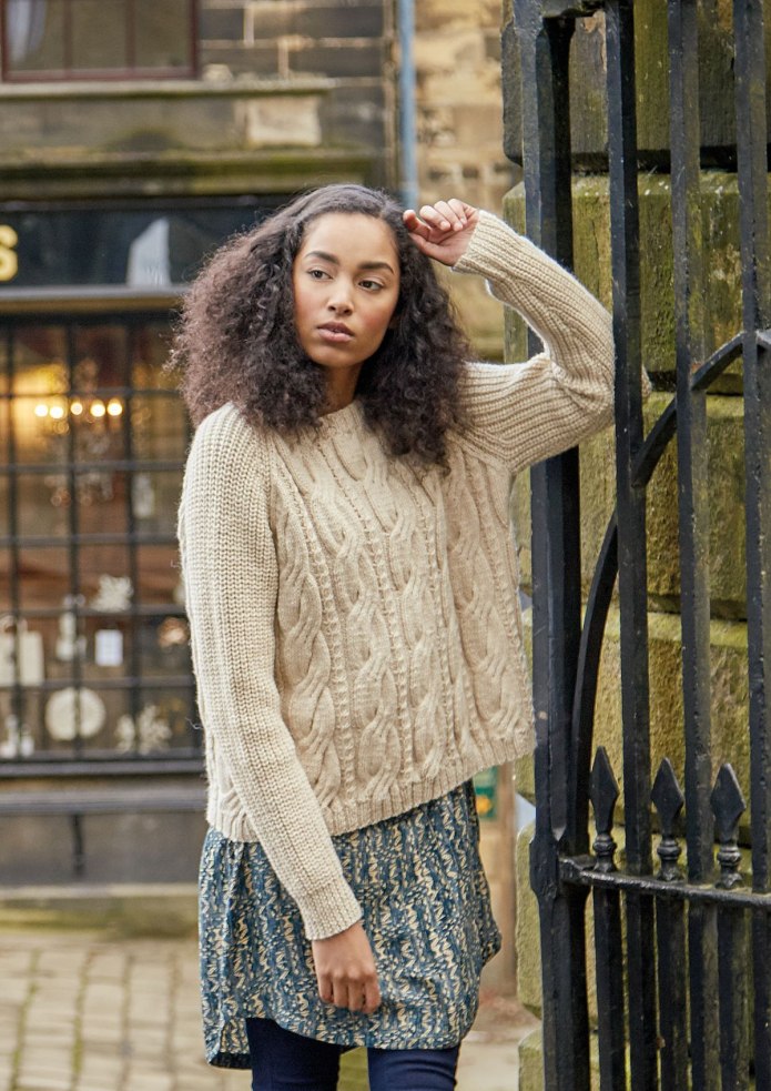 Кардиган Rowan Hemp Tweed