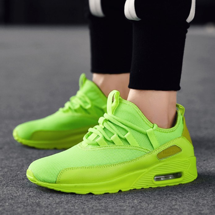 Салатовые кроссовки женские Reebok