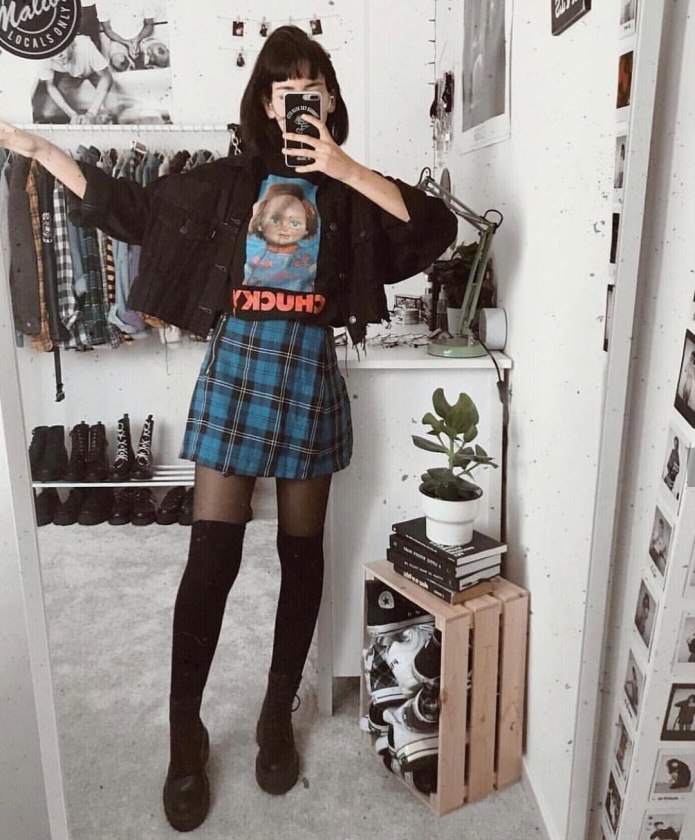 Goth outfit Грандж 2019