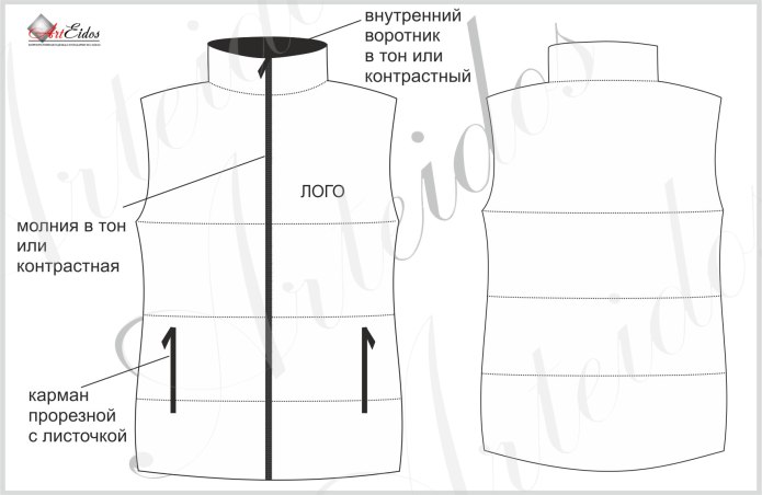 Жилет бохо выкройка