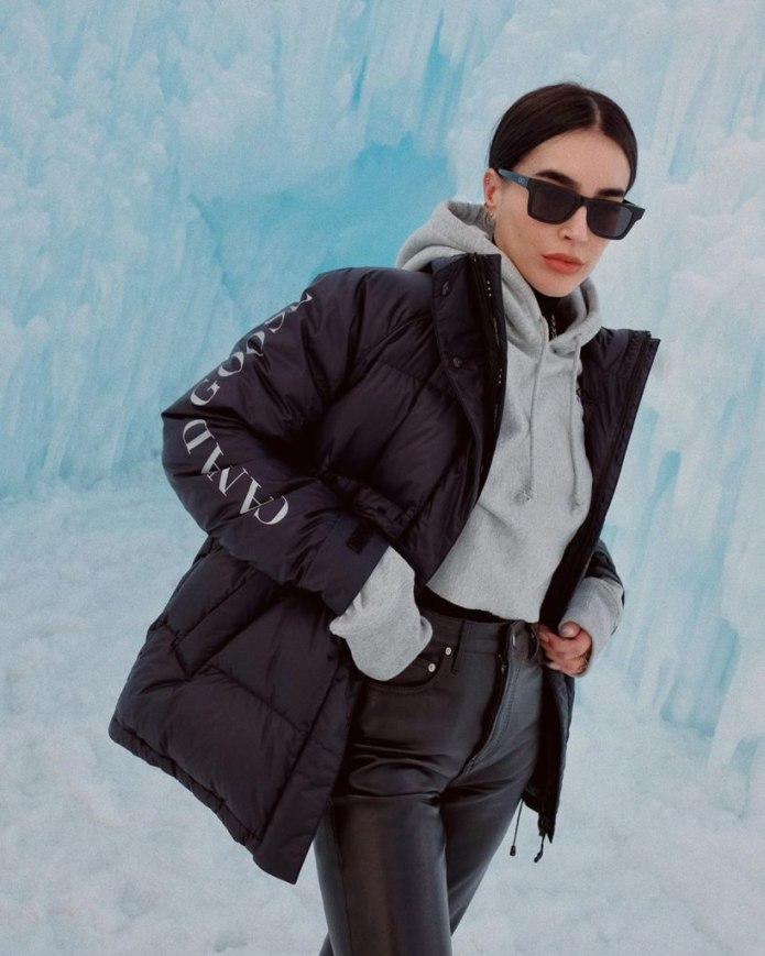 Куртка Oversize зимняя мода 2021