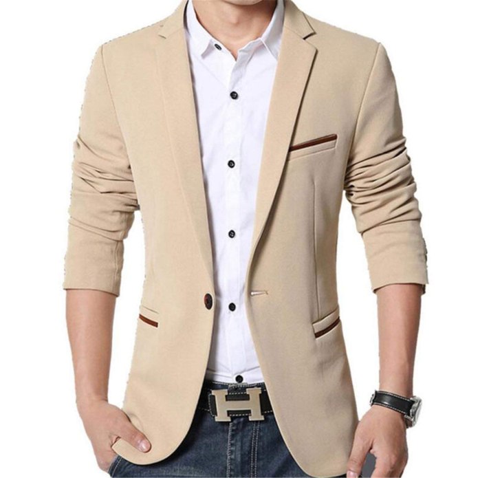 Мужской пиджак Casual Slim Fit
