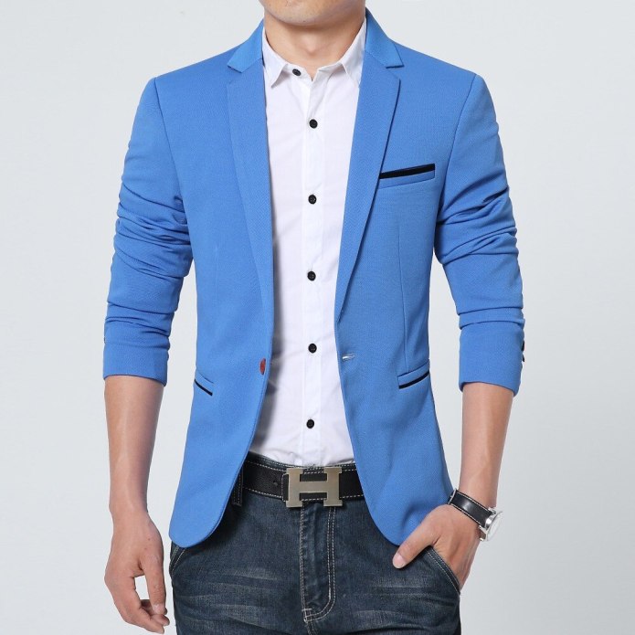 Блейзер Slim Fit мужской