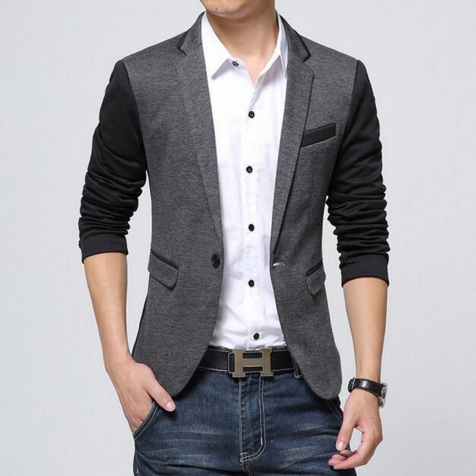 Мужской пиджак Casual Slim Fit