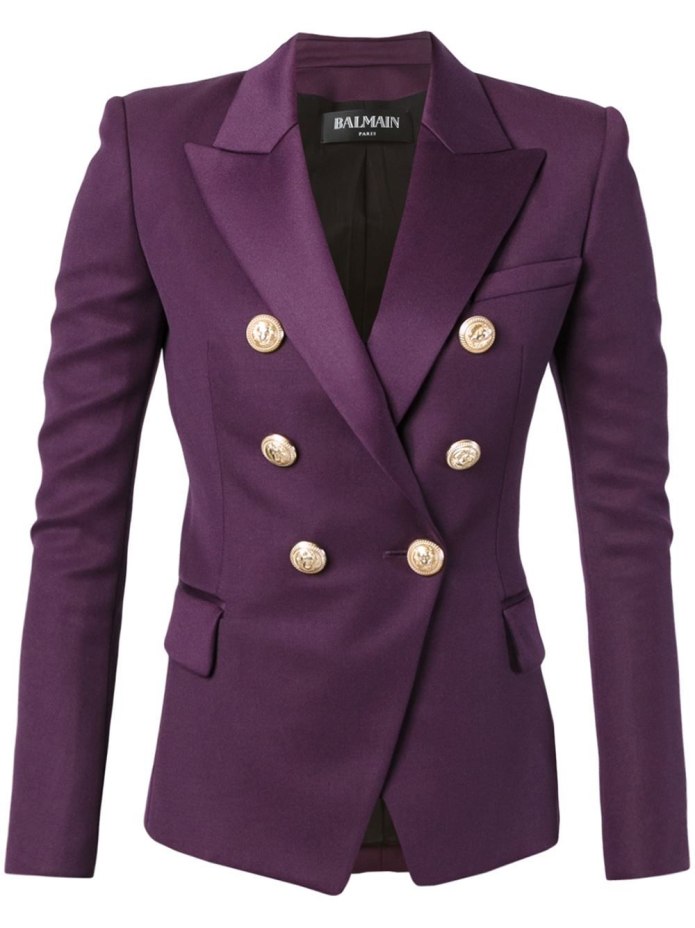 Zara Basic Violet Blazer