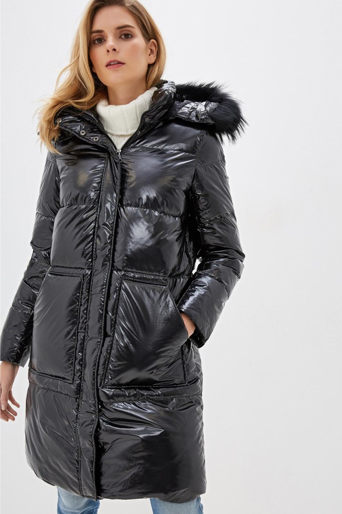 Куртка long Oversized down Coat женский