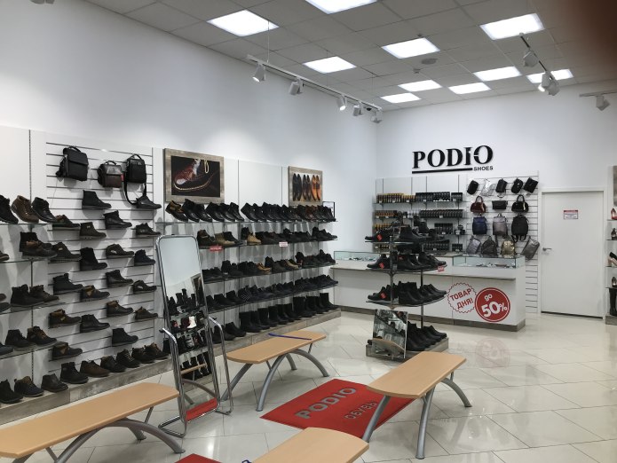 Магазин обуви podio