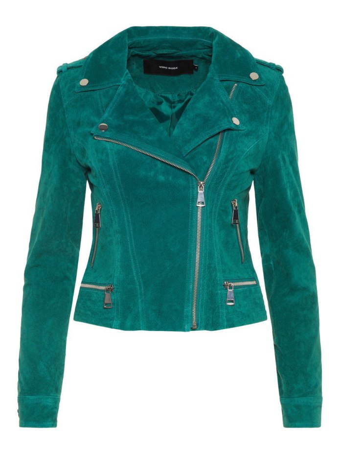 Michael Kors Leather Moto Jacket