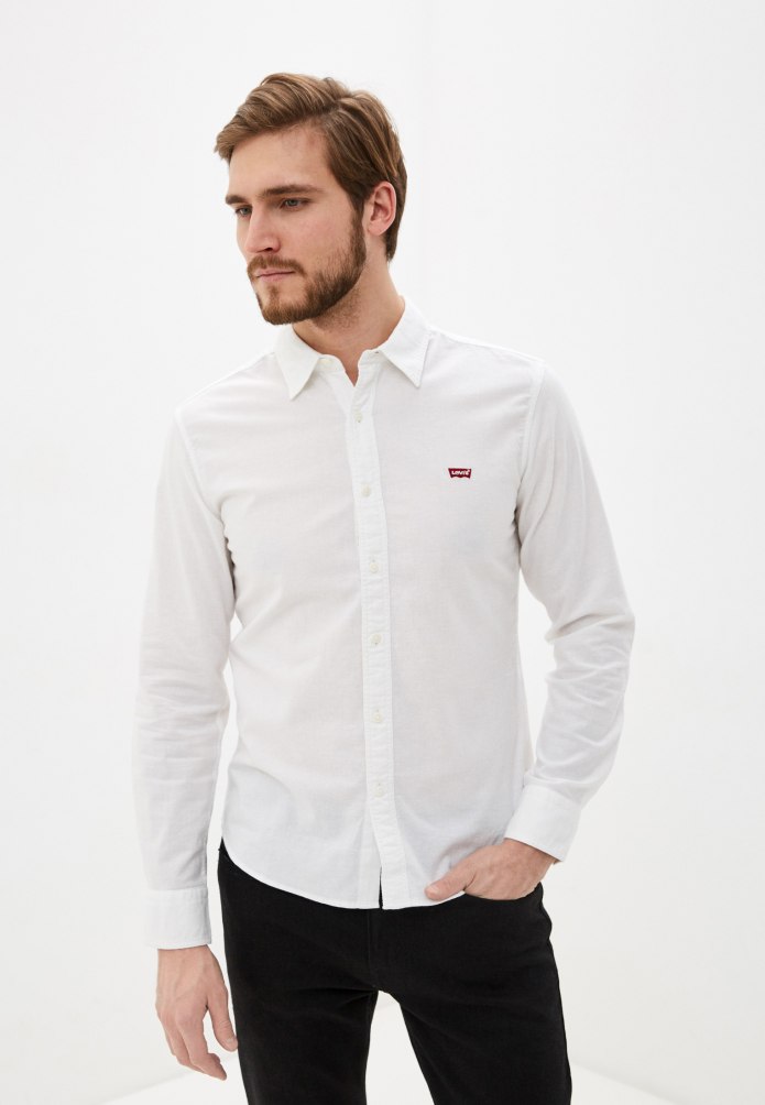 Рубашка Levi's Essential Western джинсовая серая
