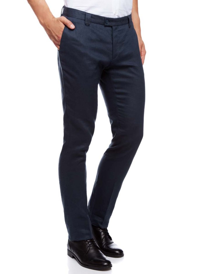 Брюки Burton Menswear голубые