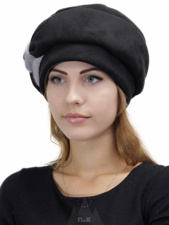 Женские береты из драпа