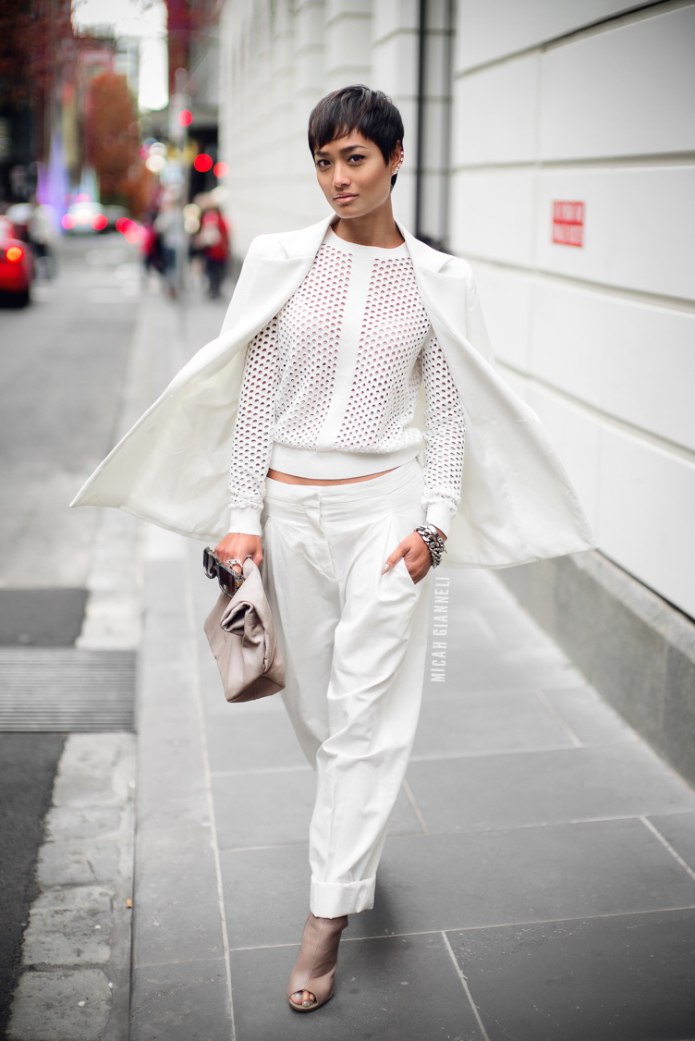 Тотал White look