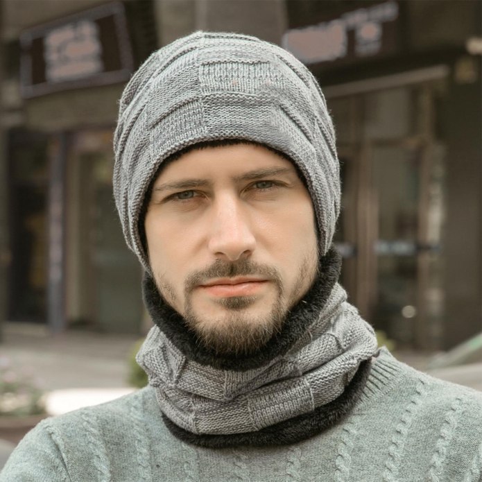 Шапка бини мужская 2020