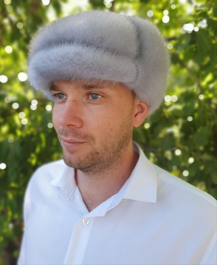 Кепка Ватсон мужская из норки